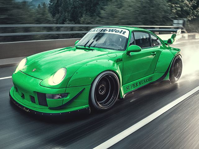 Новый Porsche 911 993 от RWB